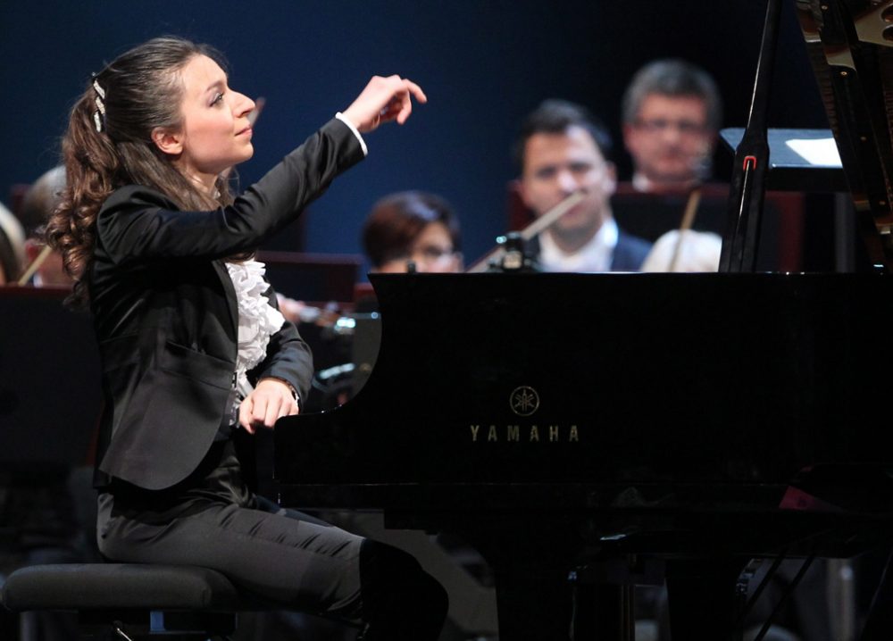 Yulianna Avdeeva gewann 2010 den Chopin-Wettbewerb (Bild: Radek Pietruszka/EPA)