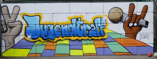 Graffiti Workshop im Jugendtreff St. Vith