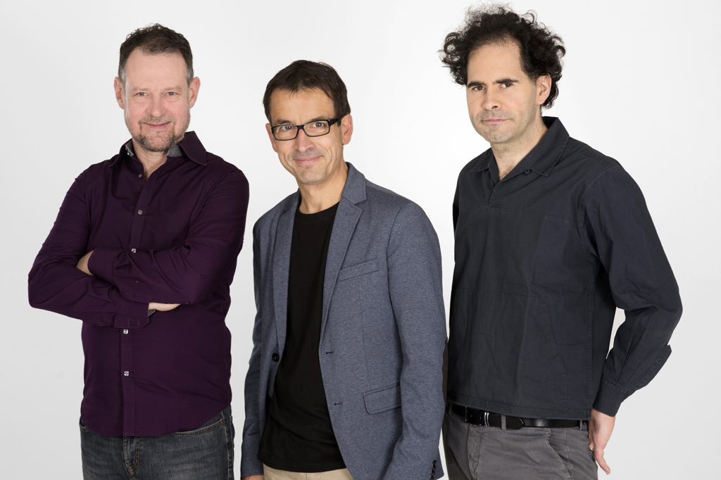 Klanghaus: Philippe Reul, Paul Pankert und Christian Klinkenberg
