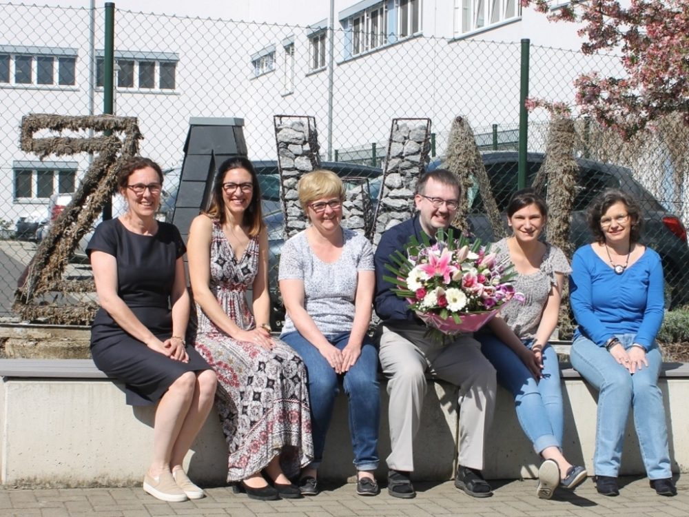 ZAWM vlnr Claudine Stammen, Julia Niselli, Martine Braibant, Patrick Fryns, Jessica Lenders und Birgit Kriescher (Foto: BRF)