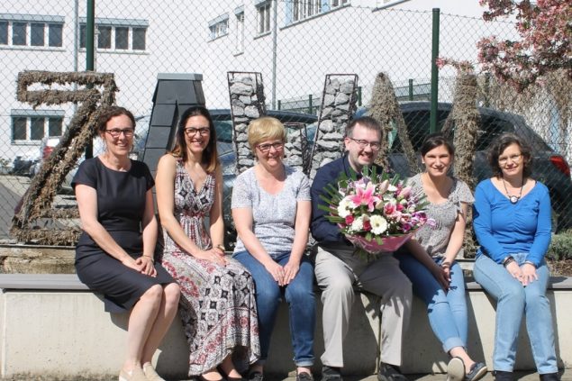 ZAWM vlnr Claudine Stammen, Julia Niselli, Martine Braibant, Patrick Fryns, Jessica Lenders und Birgit Kriescher (Foto: BRF)
