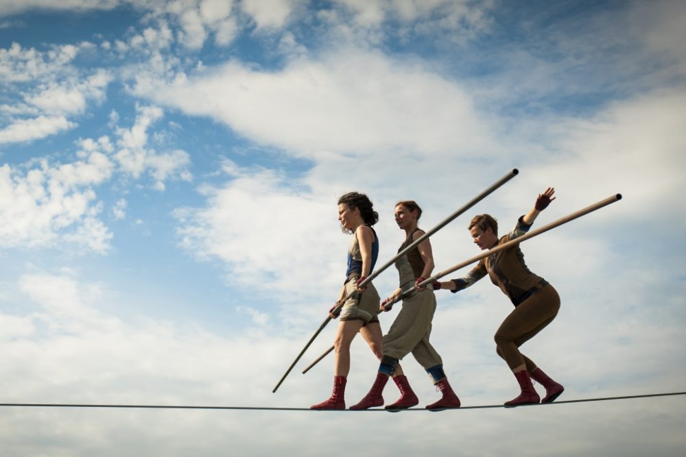 Compagnie des Chaussons Rouges beim HAASte Töne Festival 2018 (©Cie des Chaussons Rouges)