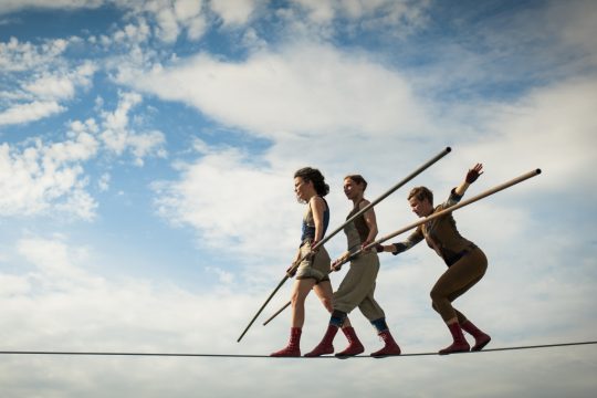 Compagnie des Chaussons Rouges beim HAASte Töne Festival 2018 (©Cie des Chaussons Rouges)