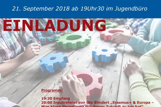 Einladung Launch Erasmus+ Netzwerk