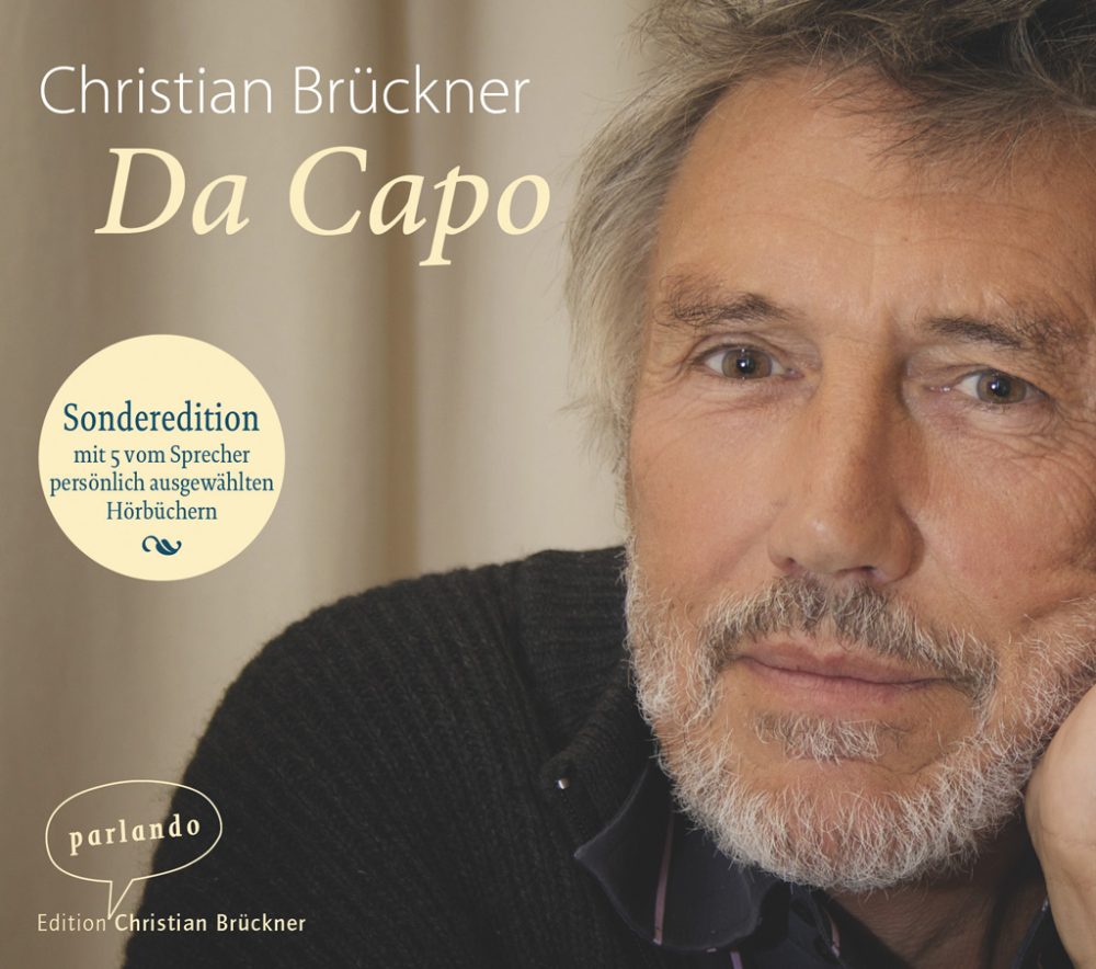 Christian Brückner: Da Capo (Cover: Argon Verlag)