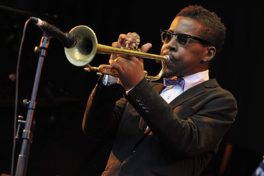 Der Trompeter Roy Hargrove am 12.7.2011 in Nizza