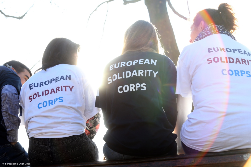 Europäisches Solidairtâtskorps (Copyright: Europäische Union, 2016)