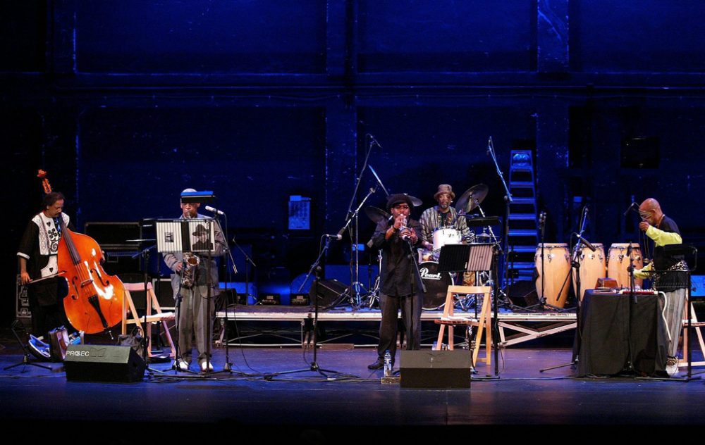 Art Ensemble Of Chicago mit Joseph Jarman (r.) Bild: Alberto Morante/AFP