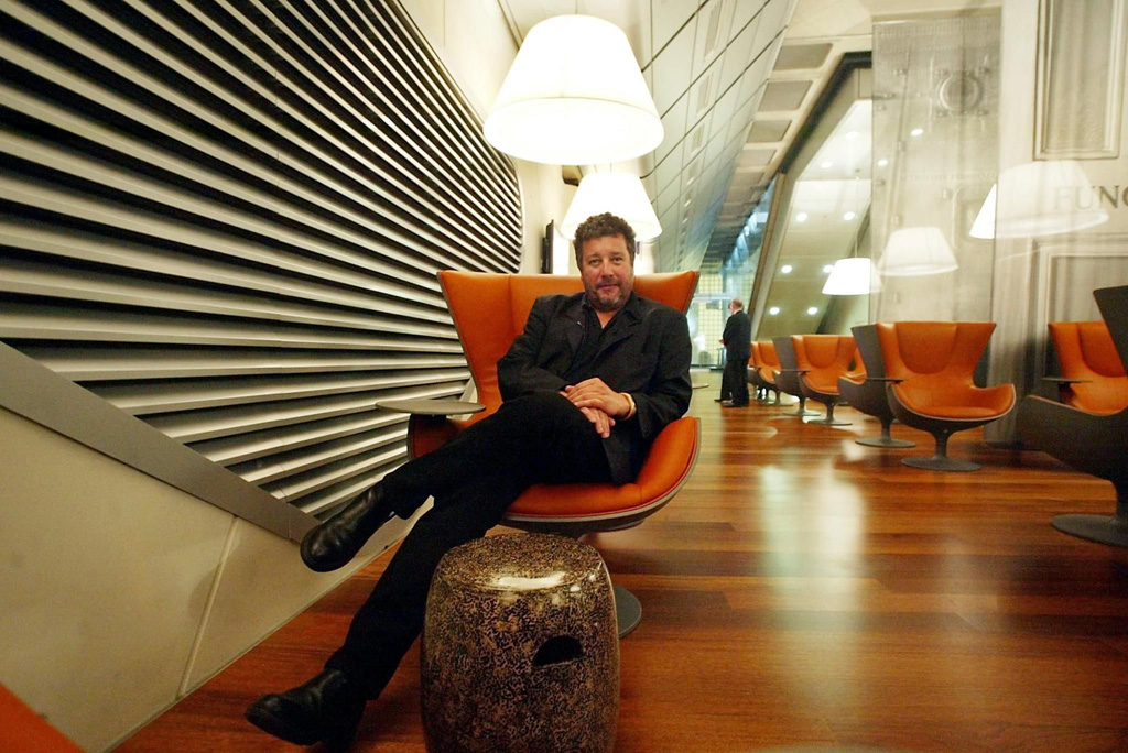 Der französische Designer Philippe Starck am 17.6.2002