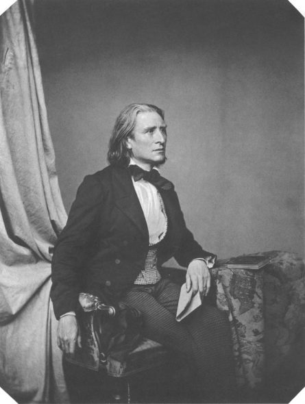Franz Liszt (1811-1886) um 1860