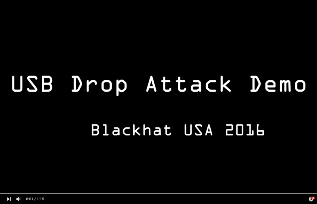 USB DROP ATTACK DEMO (YouTube)