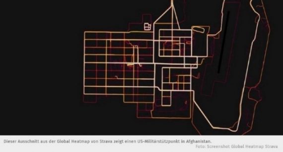 Screenshot Global Heatmap Strava