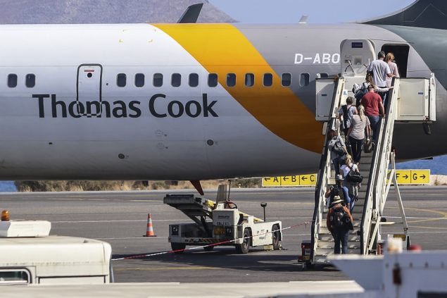 Thomas Cook (Foto: Costas Metakakis, AFP)