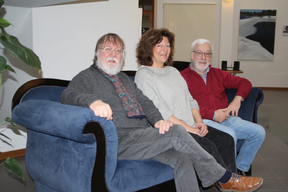 Hans Reul, Isabelle Ruf-Werber und Arnold François (Bild: Renate Ducomble/ BRF)