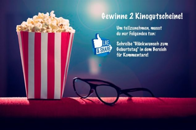Kinokarten gewinnen (Screenshot)