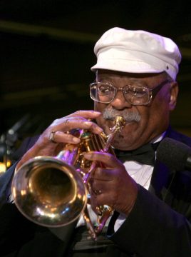 Clark Terry im September 2006 (Bild: Dennis Brack/Pool/EPA)