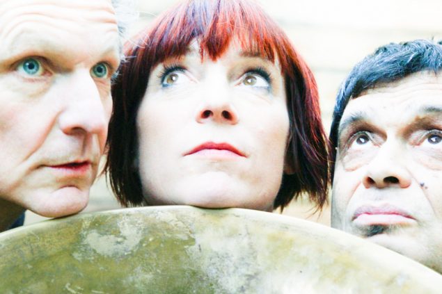 Das Trio Aurélie Dorzée, Tom Theuns und Michel Massot