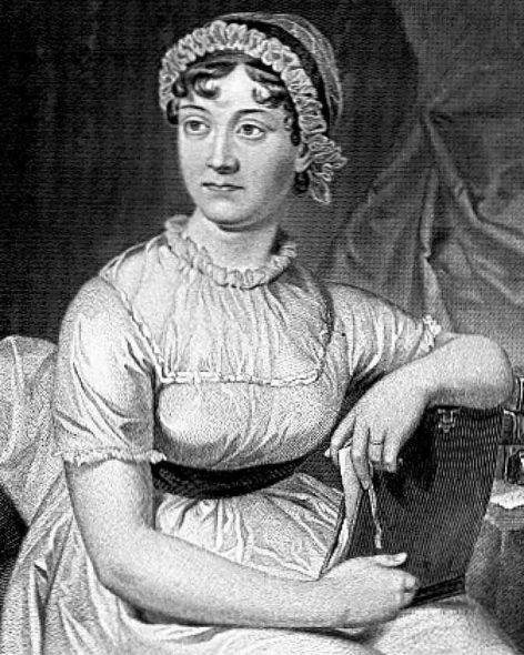 Jane Austen (posthumes Porträt von 1873)