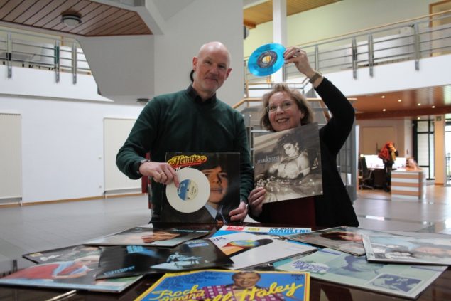 Musik von 1945 bis heute: die BRF-Moderatoren Karin Meyer und Andreas Ryll (Foto: Melanie Ganser, BRF)