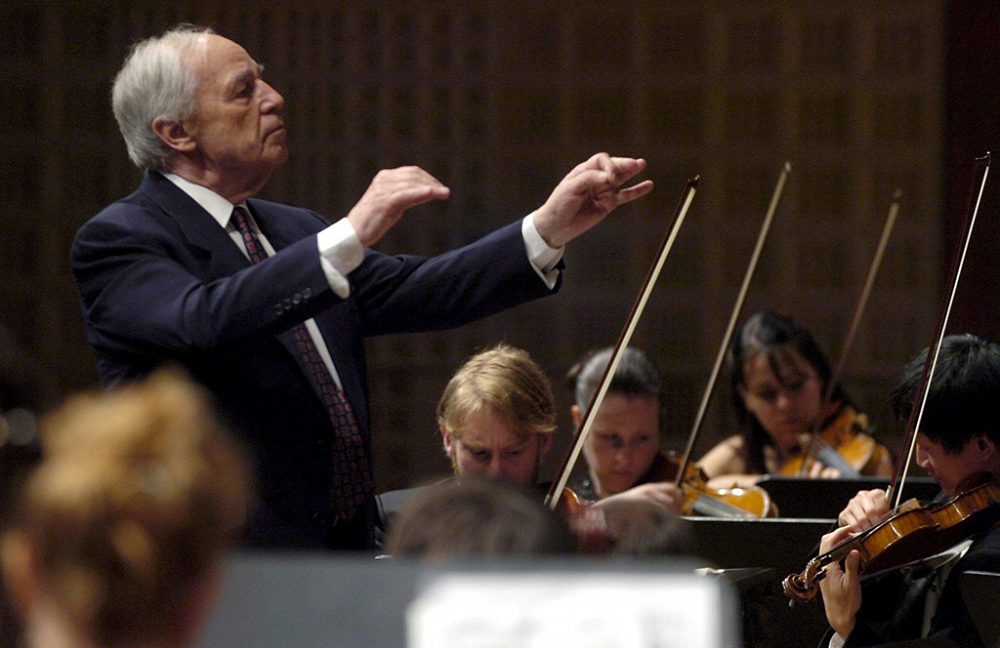 Pierre Boulez im September 2006 (Bild: Sigi Tischler/EPA)