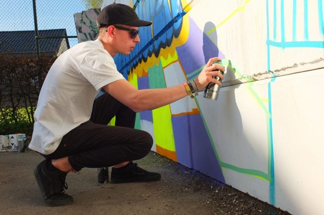 Graffiti-Projekt in St. Vith