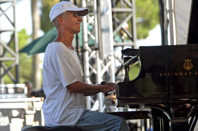 Keith Jarrett am 18.7.2008 in Antibes Juan Les Pins (Frankreich) (Bild: EPA/ASM)