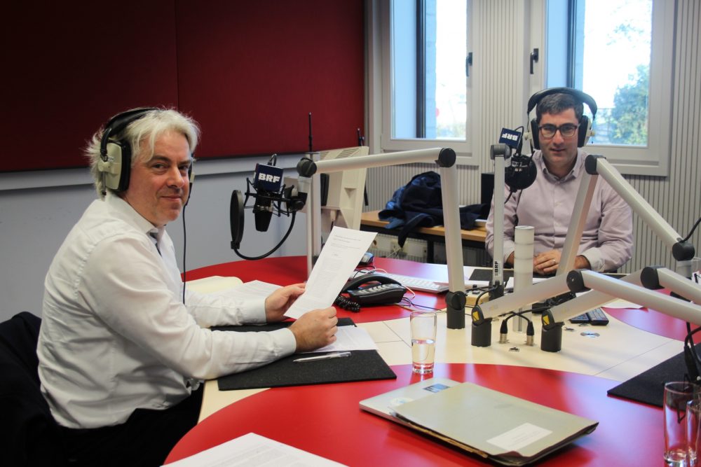 Andreas Fickers (l.) und Christoph Brüll (r.) (Foto: BRF)