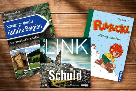 Brasserie Spezial am 11. November: Alfried Schmitz stellt "Streifzüge durchs östliche Belgien", "Ohne Schuld" von Charlotte Link und neue Pumuckl-Geschichten vor