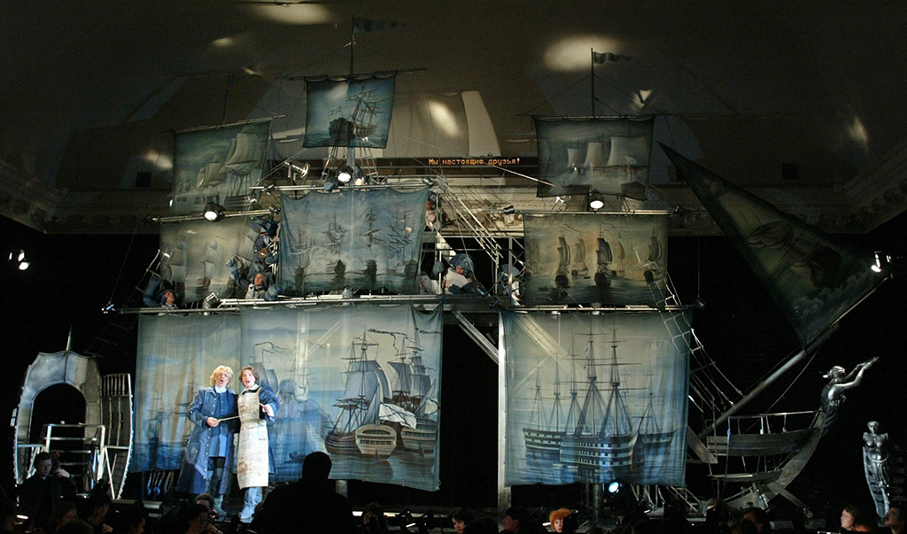 "Peter der Große": Oper von André-Ernest-Modeste Grétry in Moskau, 2003 (Archivbild: Sergei Ilnitsky/EPA)