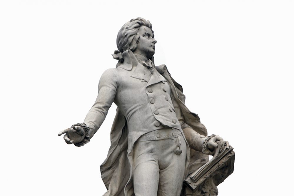 Mozart-Statue in Wien (© Bildagentur PantherMedia/Zvonimir Atletic)