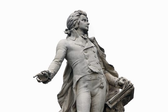 Mozart-Statue in Wien