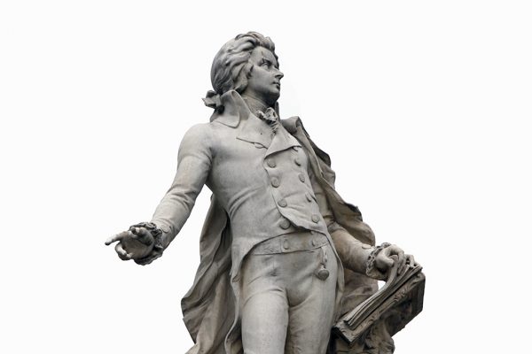 Mozart-Statue in Wien