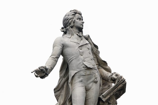 Mozart-Statue in Wien (© Bildagentur PantherMedia/Zvonimir Atletic)