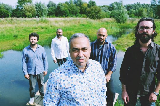 Pierre Vaiana mit Artan Buleshkaj, Lode Vercampt, Boris Schmidt und Lionel Beuvens (Bild: Trui Amerlinck)