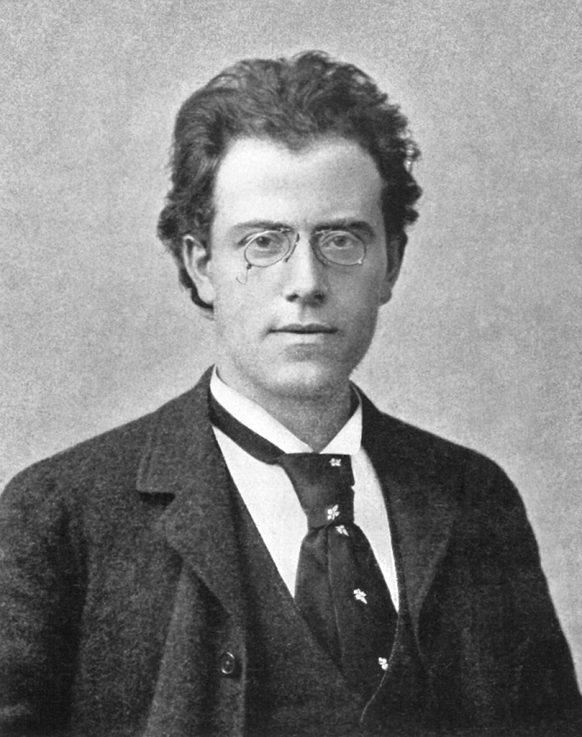Gustav Mahler (Bild von 1892) (Wikipedia)