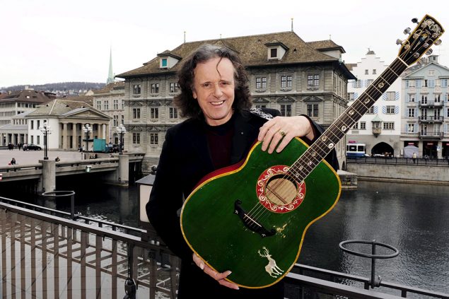 Der schottische Liedermacher Donovan (Bild: Walter Bieri/EPA)