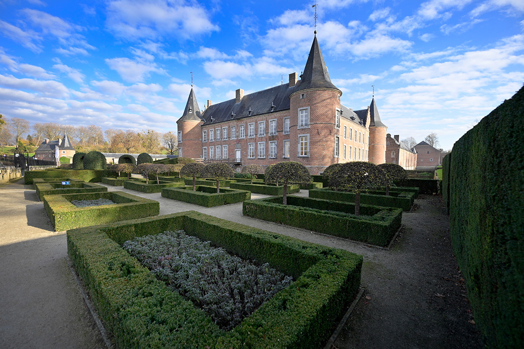 Das Schloss "Alden Biesen" in Bilzen (Bild: Yorick Jansens/Belga)