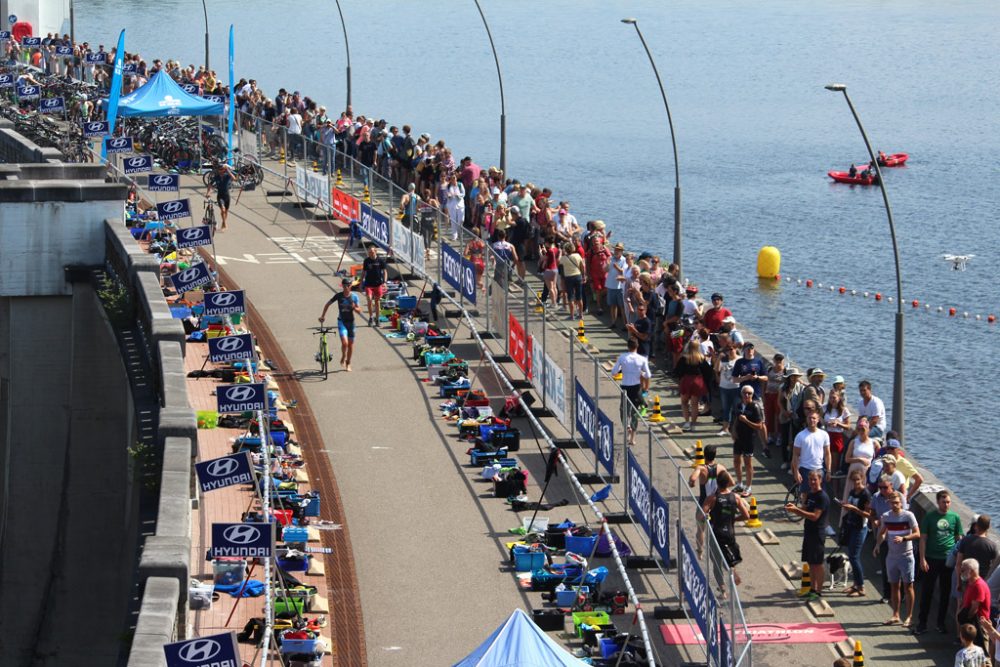 Triathlon Eupen 2019 (Archivbild: Christoph Heeren/BRF)