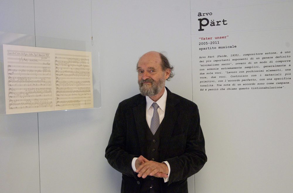 Arvo Pärt im Juli 2011 (Bild: Claudio Peri/AFP)