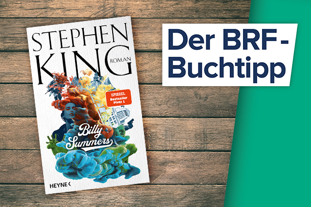 Der Buchtipp auf BRF1: "Billy Summers" von Stephen King (Heyne Verlag)