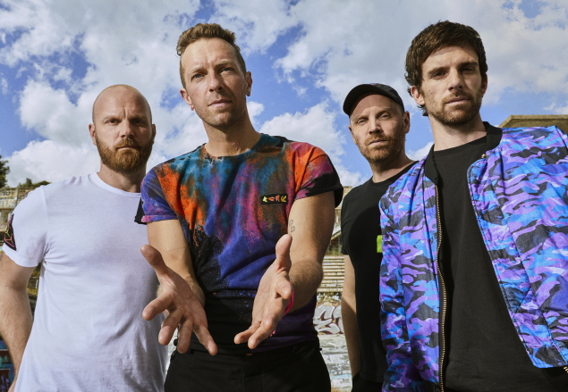 Coldplay - Pressefoto (Credits: James Marcus Haney)