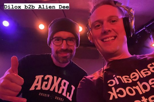 Dilox und Alien Dee Ende November bei den "Sonnenklängen" im Café Trottinette im Triangel (Bild: privat)