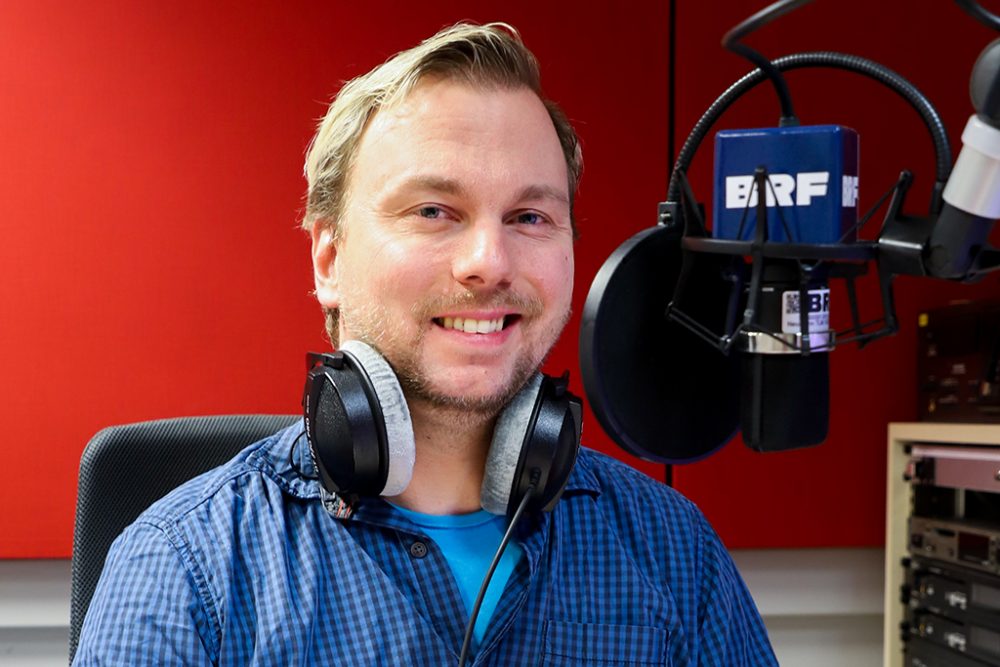 BRF-Redakteur Fabian Kühne (Bild: Julien Claessen/BRF)