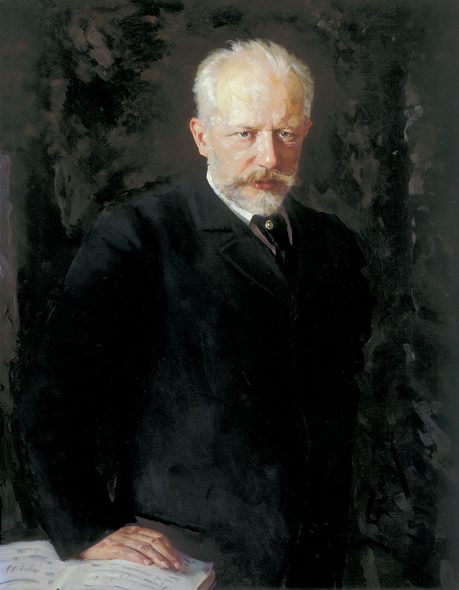 Tschaikowski (Porträt von Nikolai Kuznetsov)
