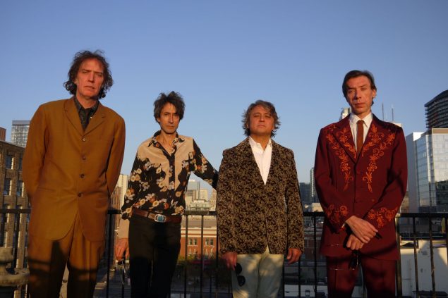The Sadies (vlnr): Travis Good, Mike Delitsky, Sean Dean, Dallas Good (†17.02.2022) (Bild: Chris Colohan)