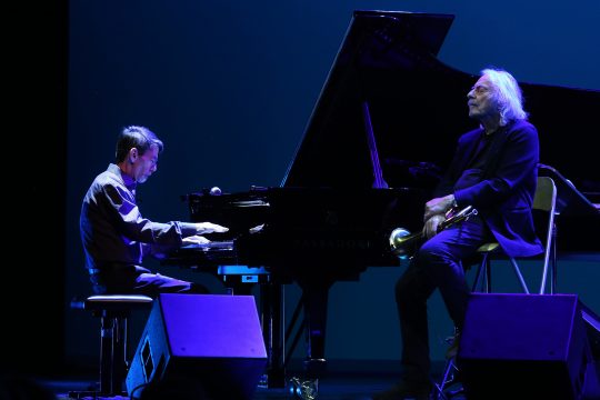 Fred Hersch, Enrico Rava (Bild: Luciano Rossetti/ECM Records)