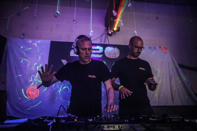 Alien Dee und Dilox beim Kabelsalat-Festival (Bild: Marius Kreuder Fotografie)