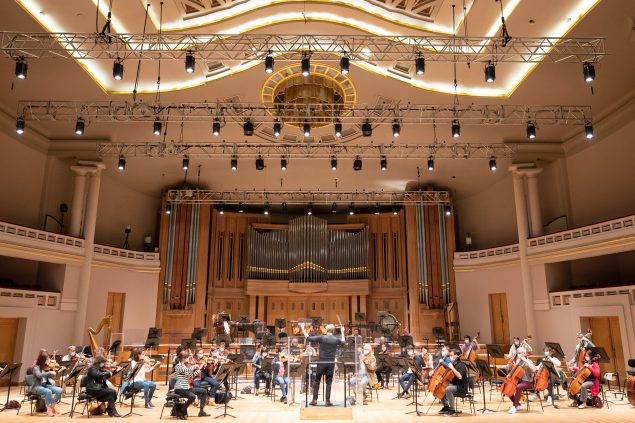 Das belgische Nationalorchester (Bild: Benoit Doppagne/Belga)