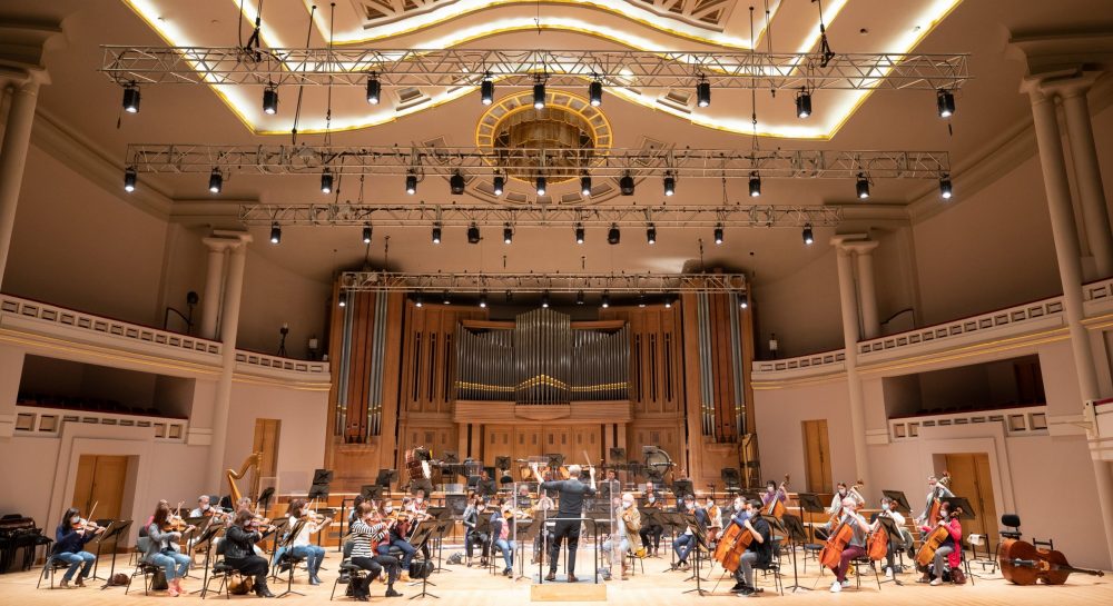 Das belgische Nationalorchester (Bild: Benoit Doppagne/Belga)