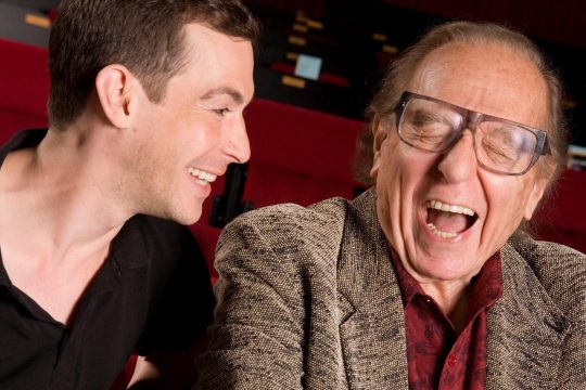 Seelenverwandte: Tim Fischer und Georg Kreisler (†22.11.2011) - Bild: Stefan Malzkorn